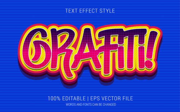 Download Grafiti Text Effect Style - Text Collection