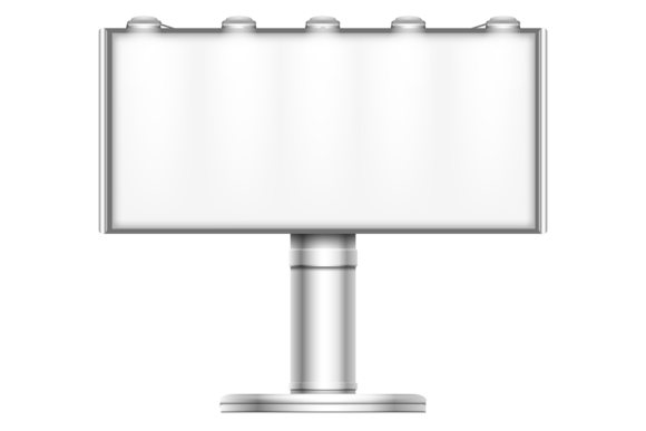 Download Realistic Billboard Mockup. Street Promo - Billboard Collection