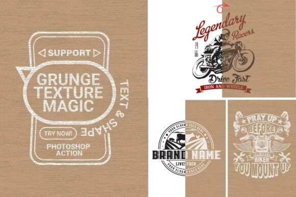Download Text &amp; Shape Grunge Texture Creator - Text Collection