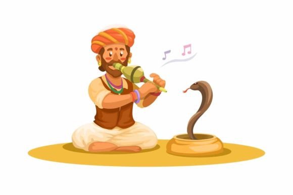 Download Serpent Charmer Traditional Art Perform - Traditional Collection